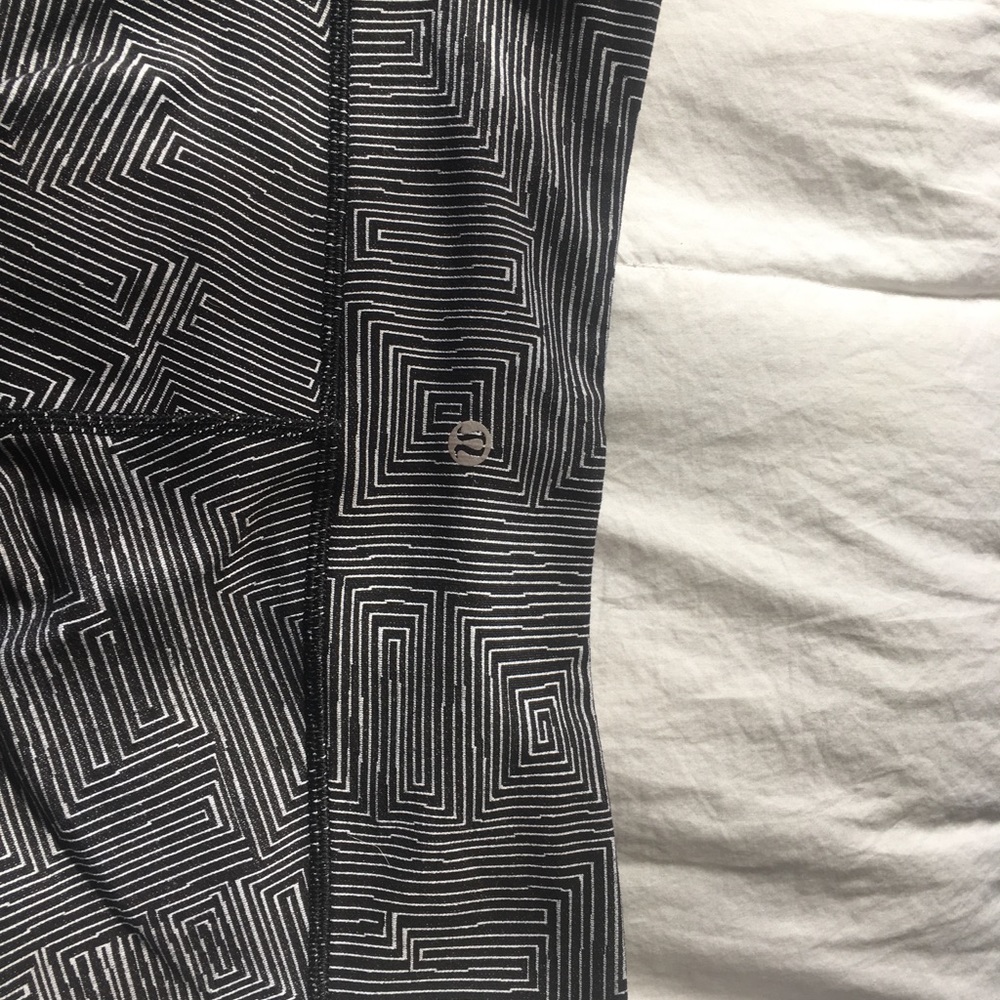 Lululemon Wonder Under Jacquard Maze Leggings - Picture 2 of 3